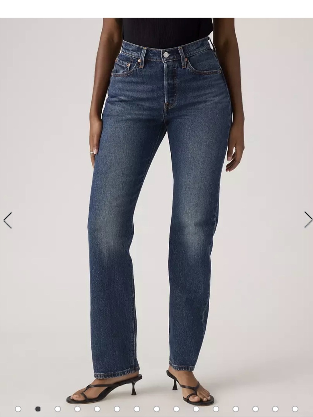 Levi's 501 CurveWomen's Jeans in Dark Blue Wash